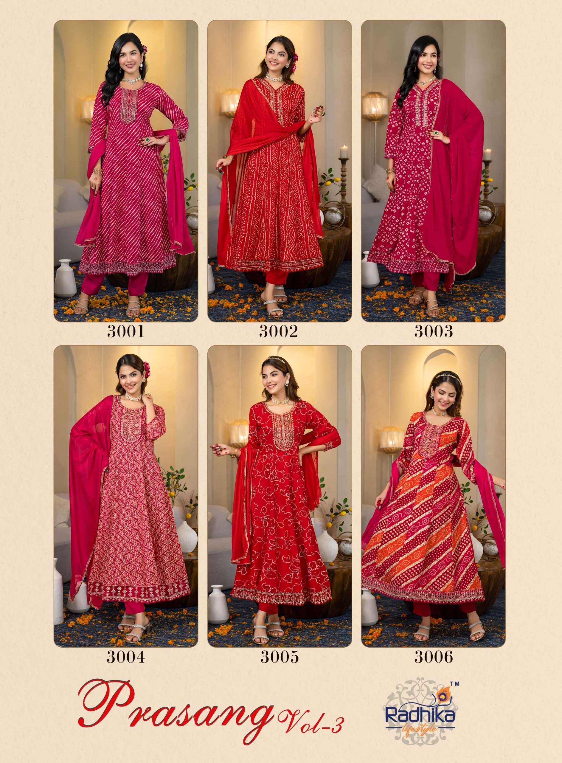 RADHIKA LIFESTYLE PRASANG VOL 3 