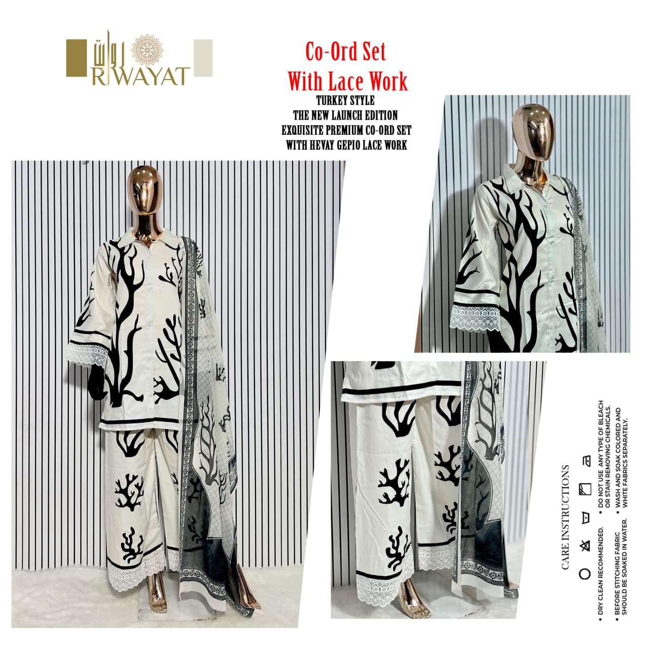 RIWAYAT TURKEY STYLE CORD SET 