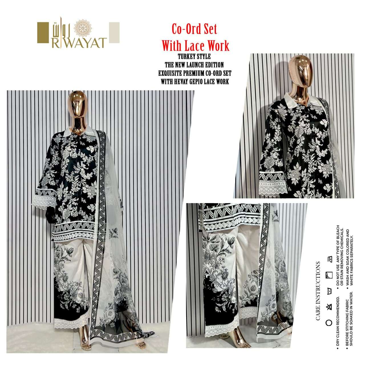 RIWAYAT TURKEY STYLE CORD SET 