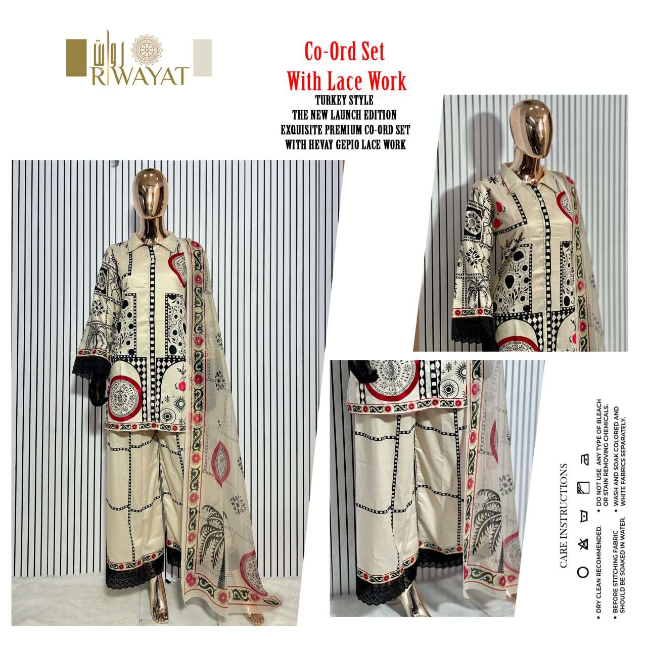 RIWAYAT TURKEY STYLE CORD SET 