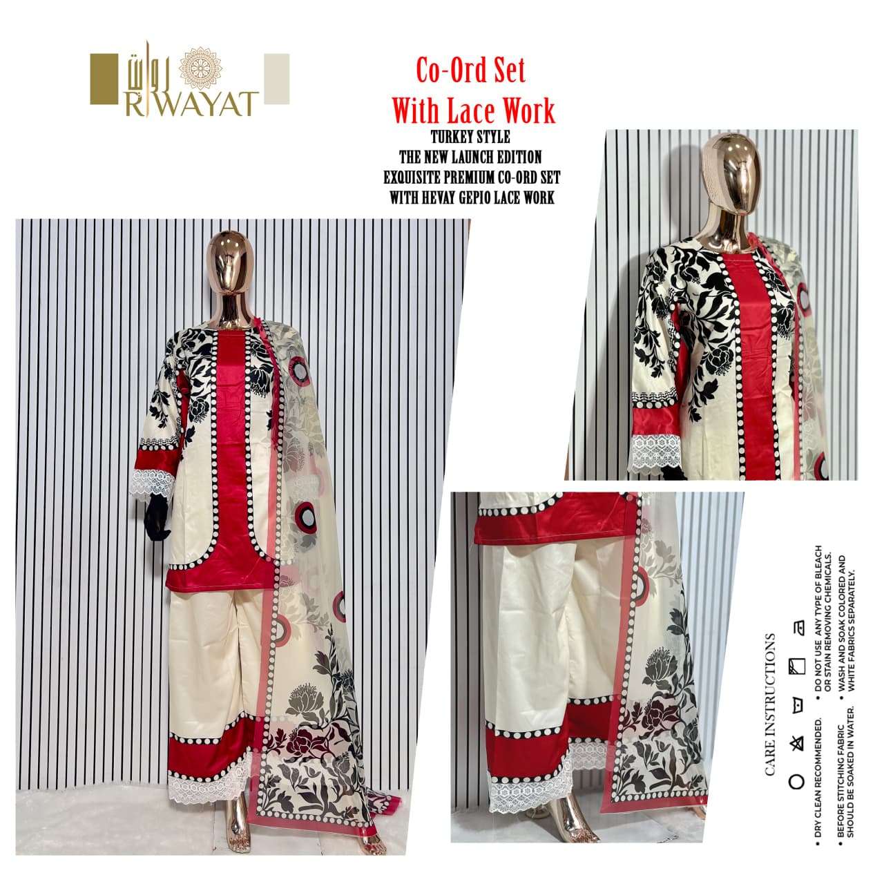 RIWAYAT TURKEY STYLE CORD SET 