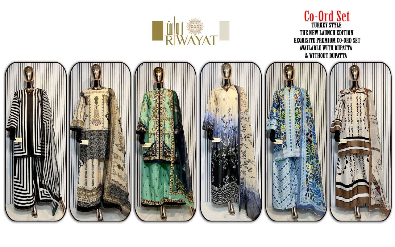 RIWAYAT TURNEY STYLE CO-ORD SET VOL 1