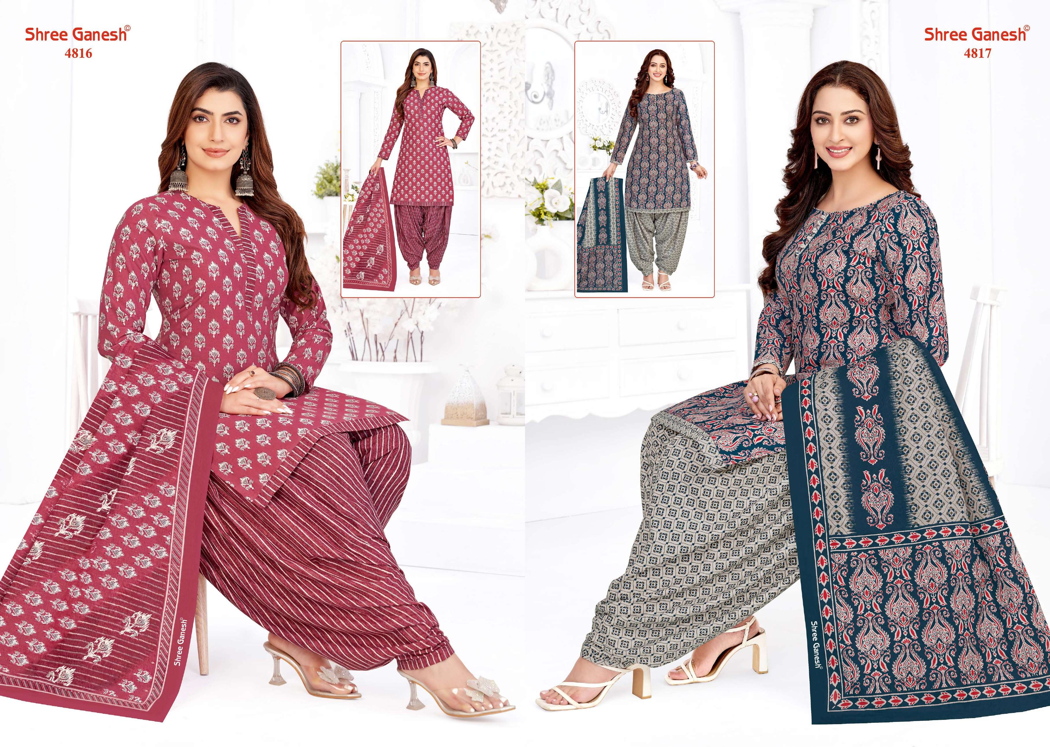 SHREE GANESH HANSIKA VOL 28 STITCH COLLECTION 