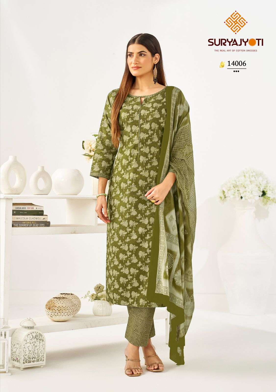 SURYAJYOTI PREYASI VOL 14 STITCHED COLLECTION  