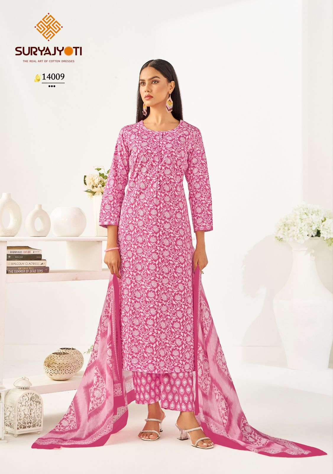 SURYAJYOTI PREYASI VOL 14 STITCHED COLLECTION  