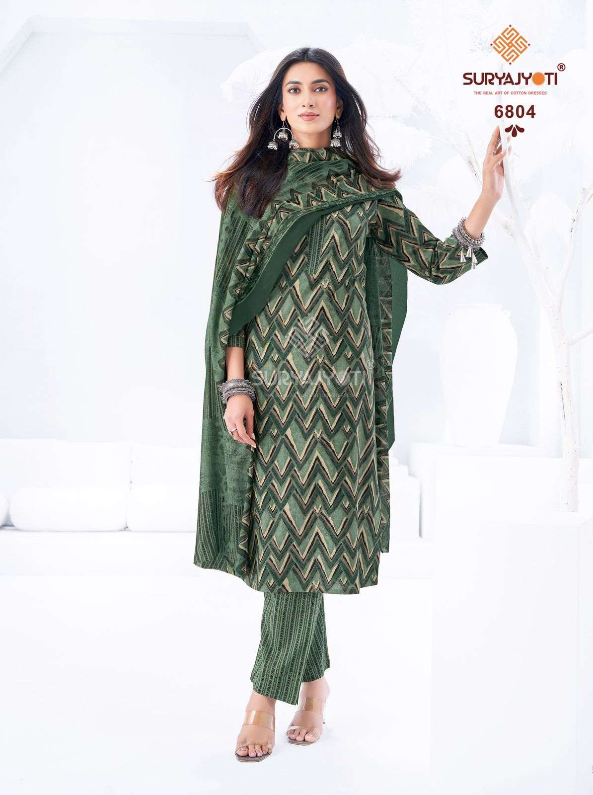SURYAJYOTI TRENDY COTTON VOL 68 STITCHED COLLECTION 