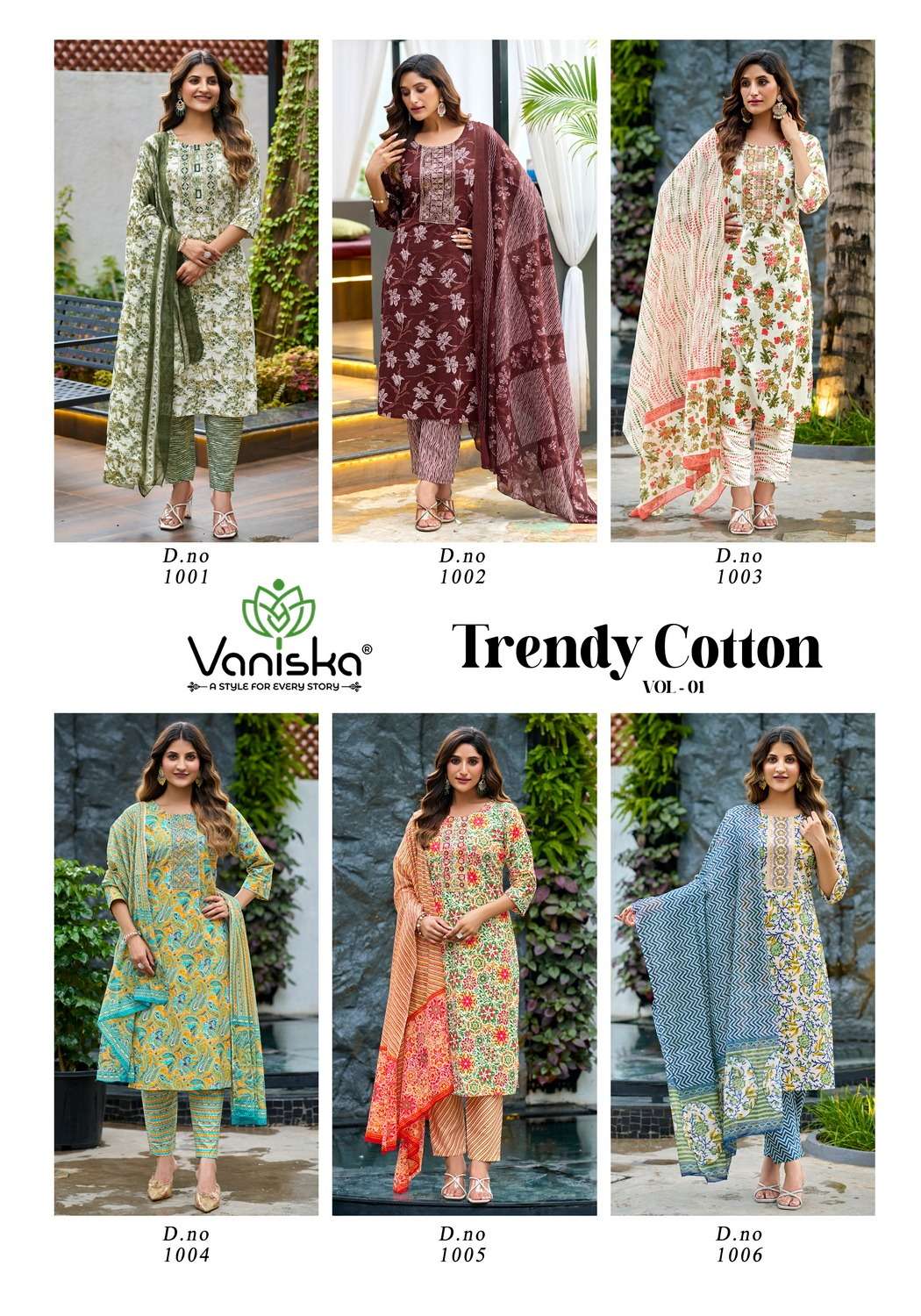 VANISKA TRENDY COTTON VOL 1