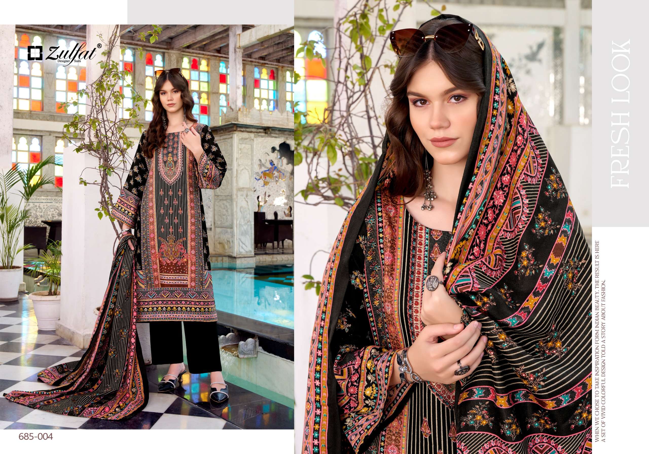 ZULFAT DESIGNER SUITS AMINA 