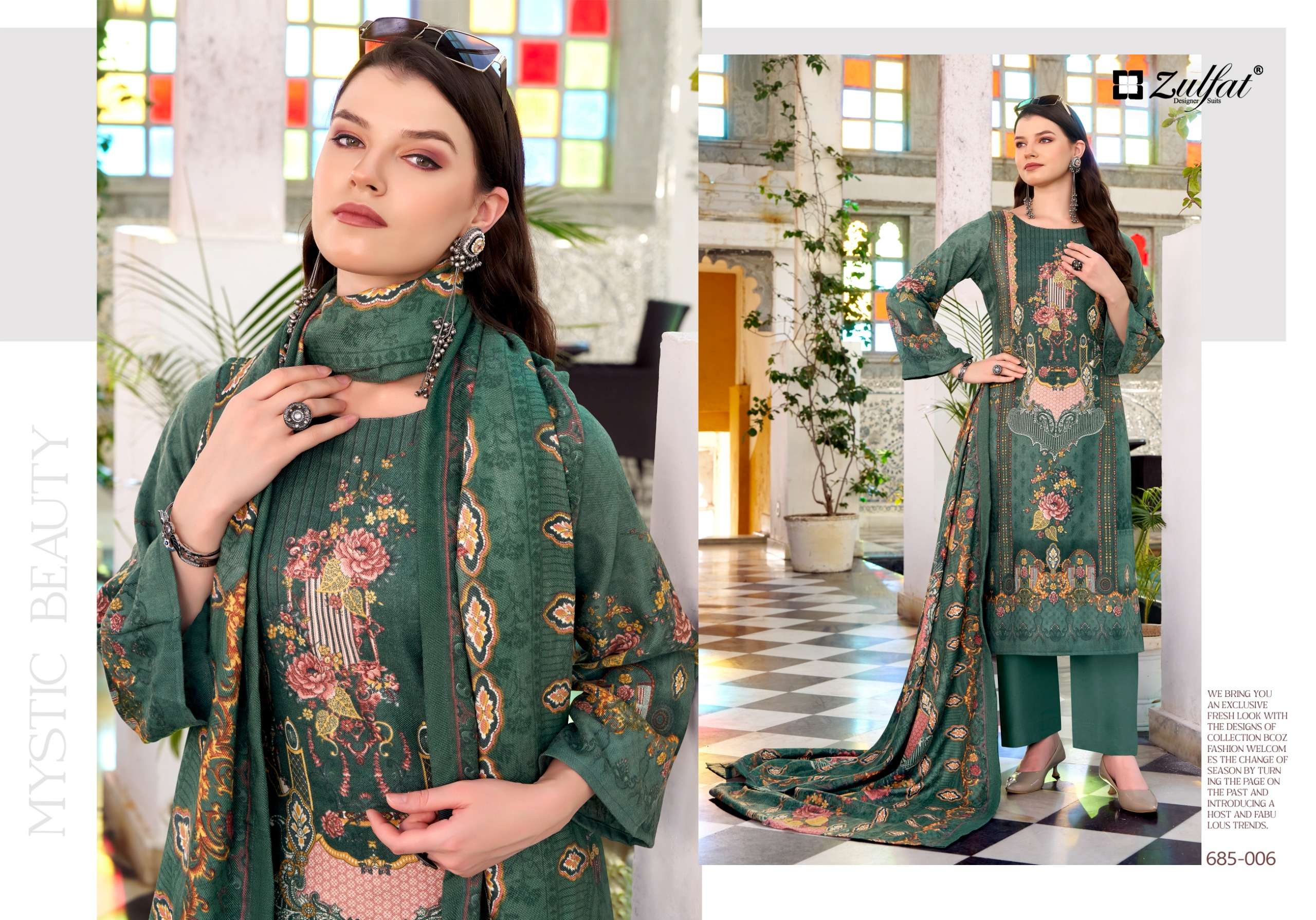 ZULFAT DESIGNER SUITS AMINA 