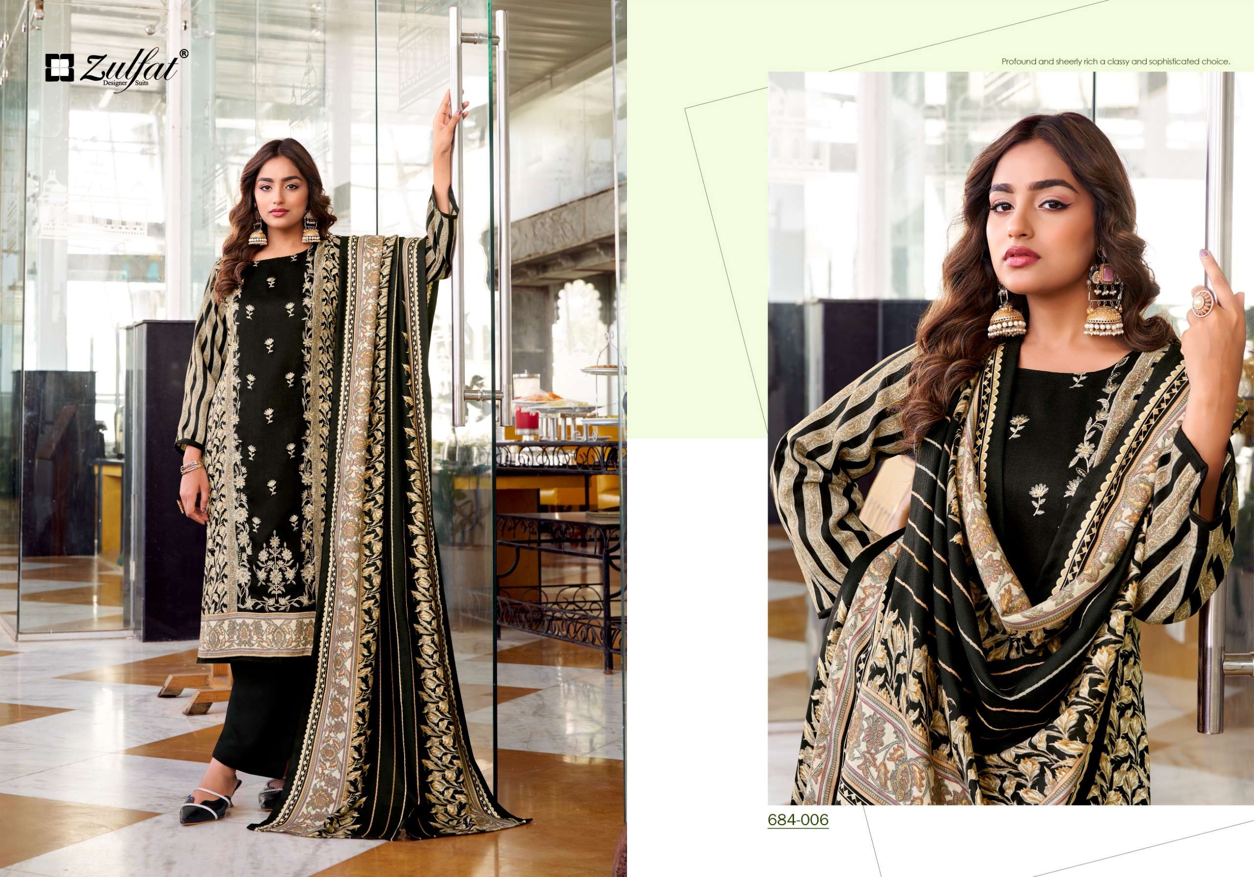 ZULFAT DESIGNER SUITS HUMAIRA