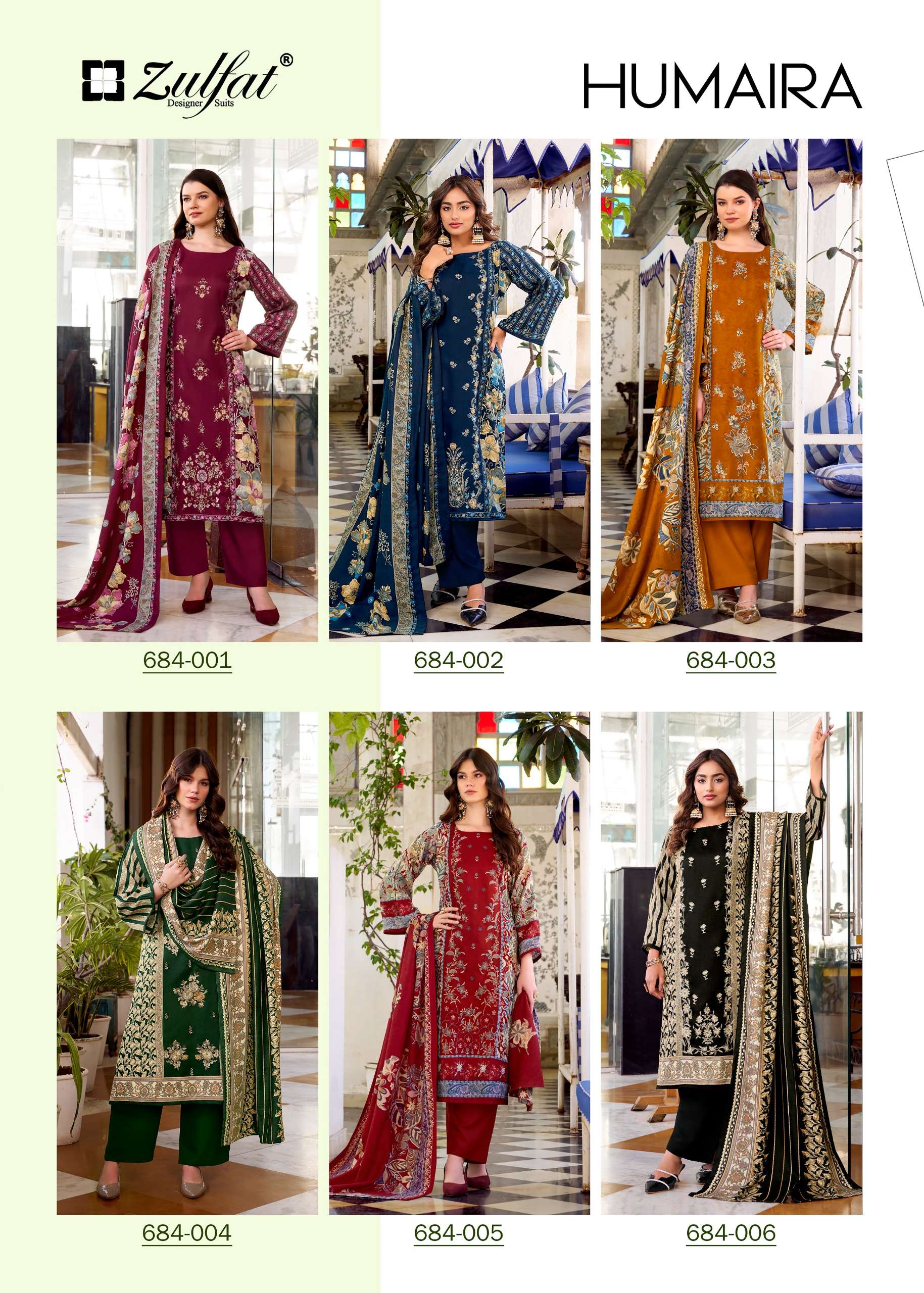 ZULFAT DESIGNER SUITS HUMAIRA
