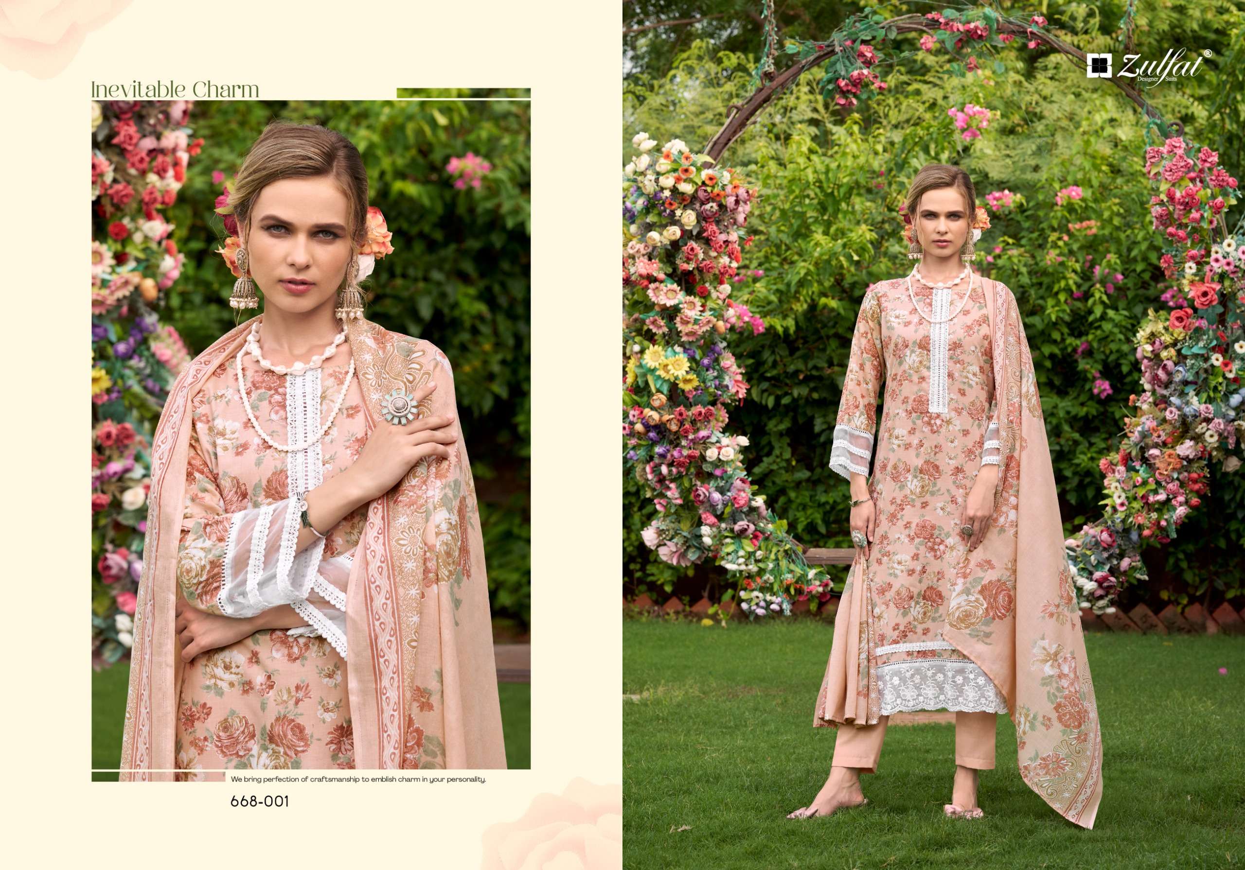 ZULFAT DESIGNER SUITS SADABAHAAR