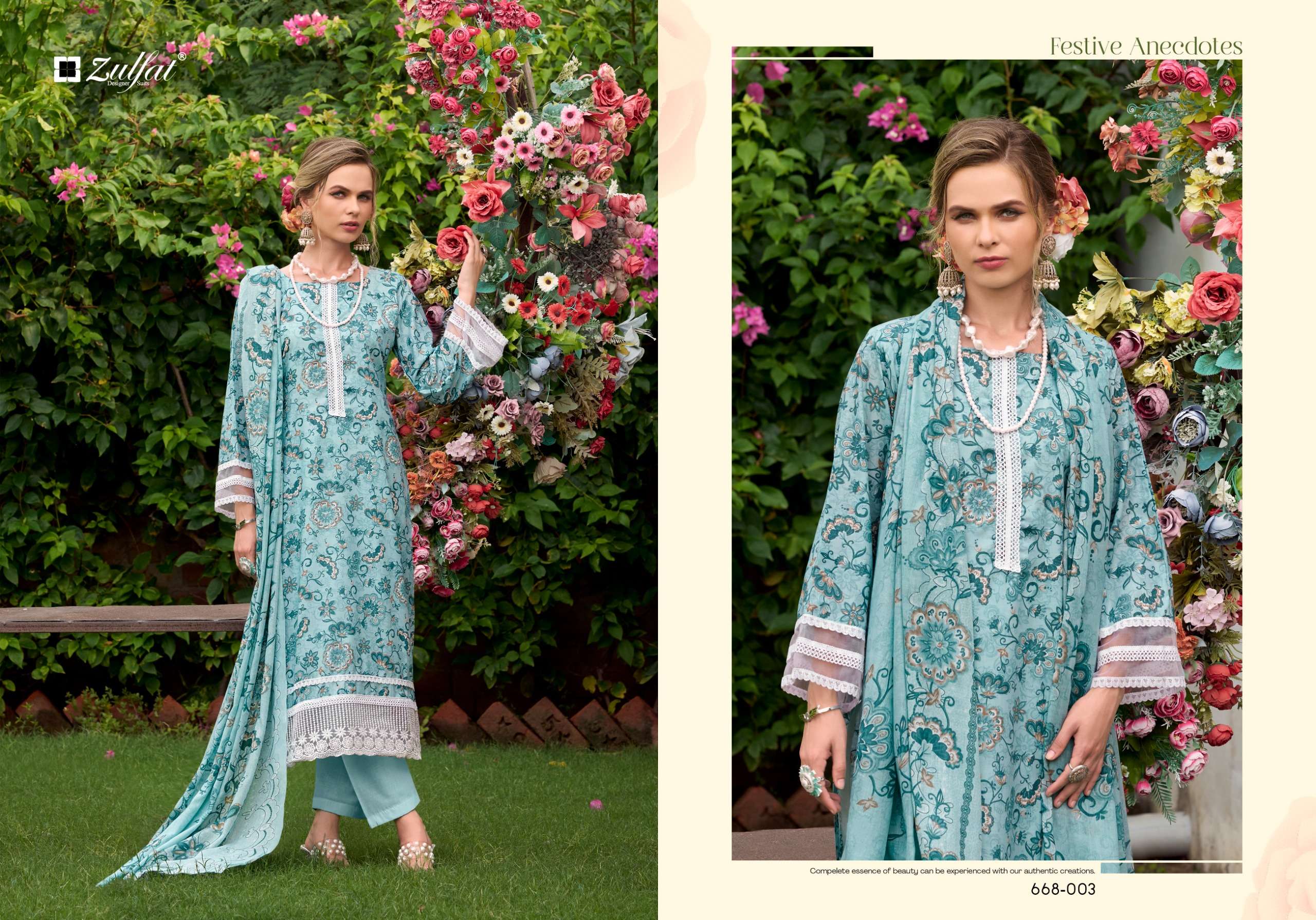 ZULFAT DESIGNER SUITS SADABAHAAR