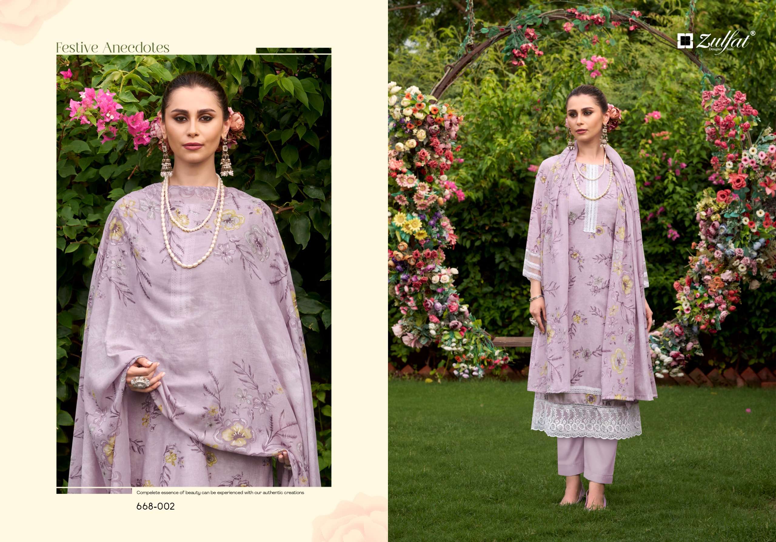 ZULFAT DESIGNER SUITS SADABAHAAR