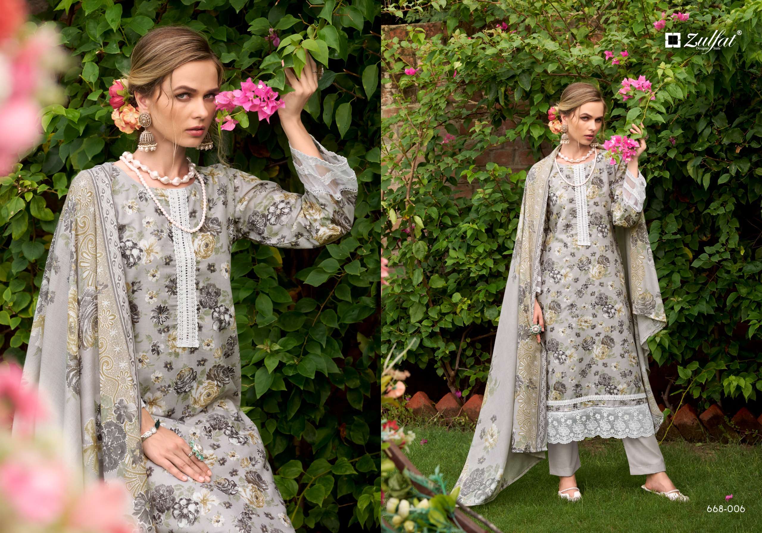ZULFAT DESIGNER SUITS SADABAHAAR