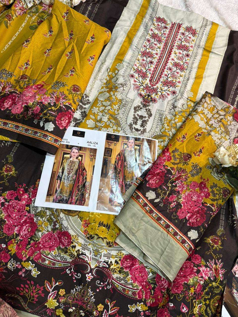 AALIZ PRINTS ALIZA NX EMBROIDERY COLLECTION