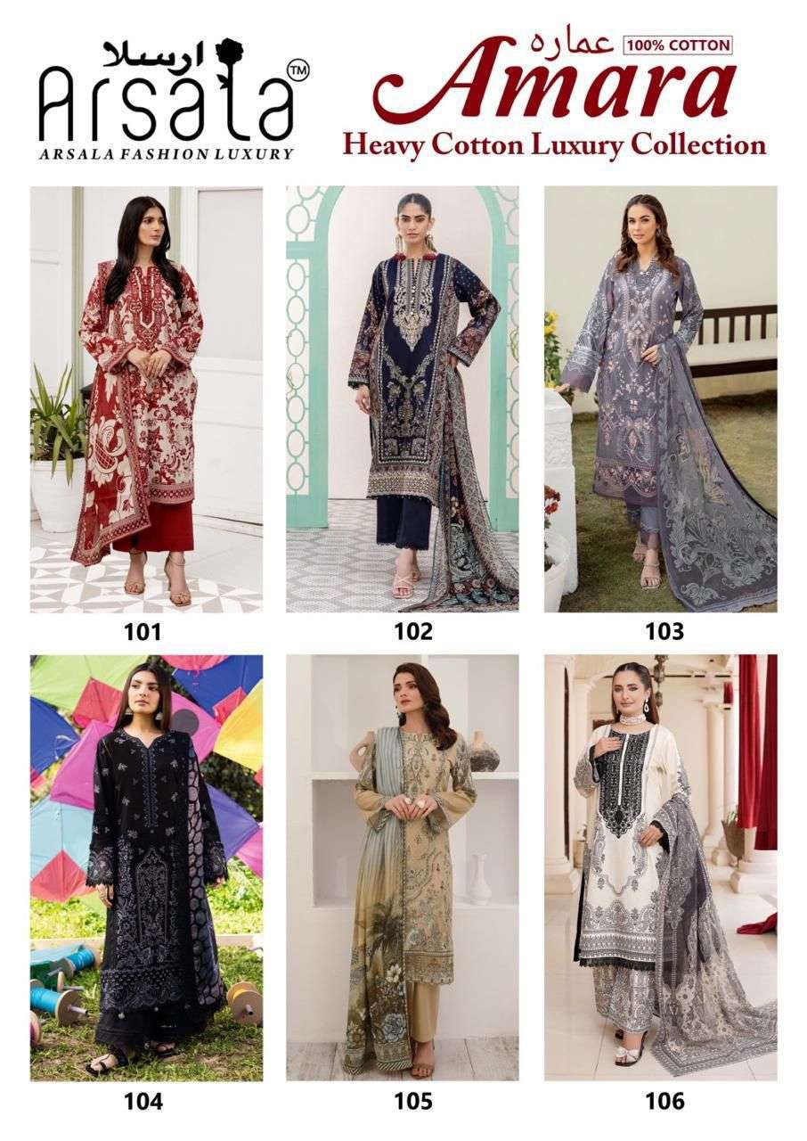 ARSALA FASHION AMARA HEAVY COTTON LUXURY COLLECTION