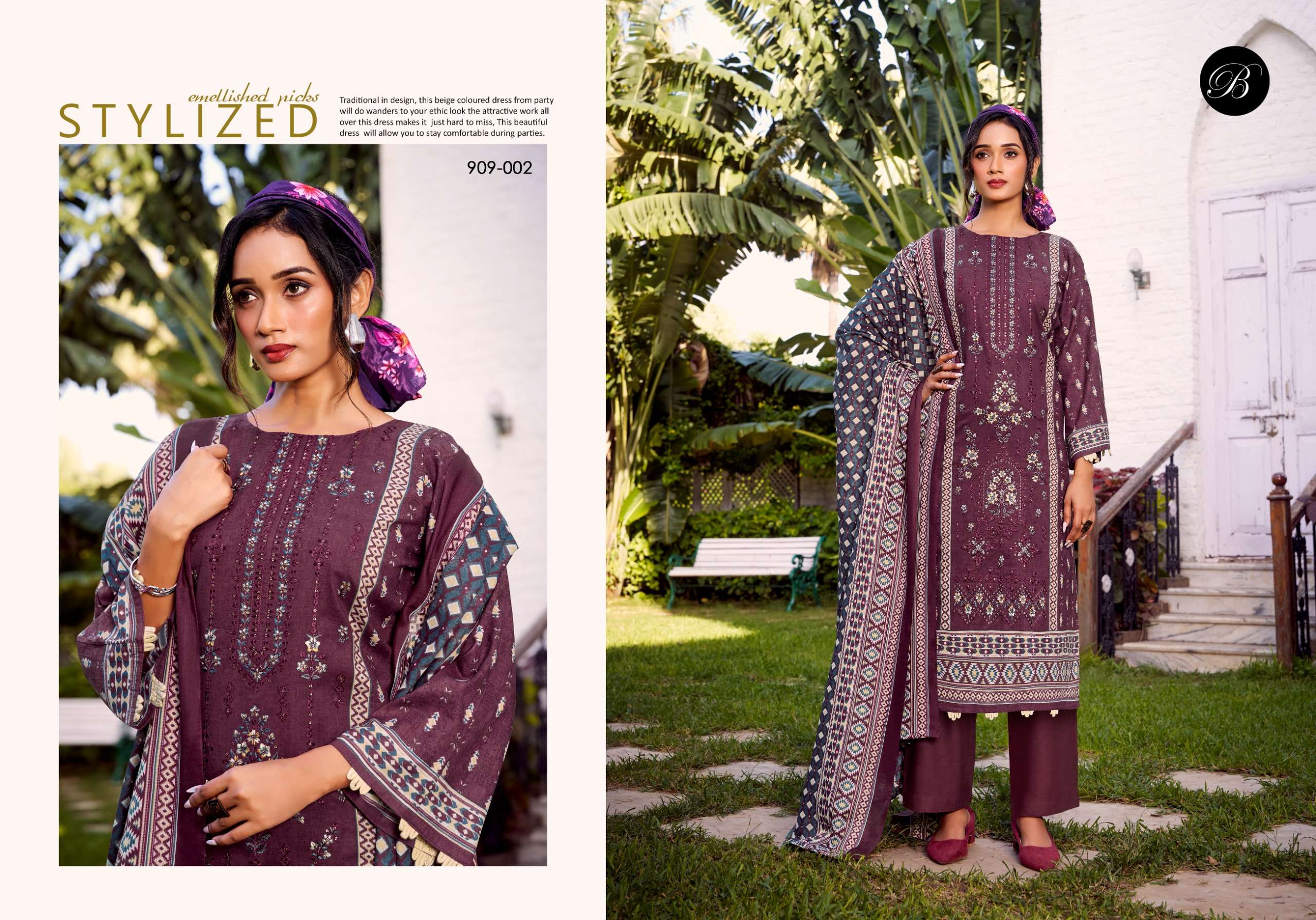 BELLIZA DESIGNER STUDIO BIN SAEED VOL 9
