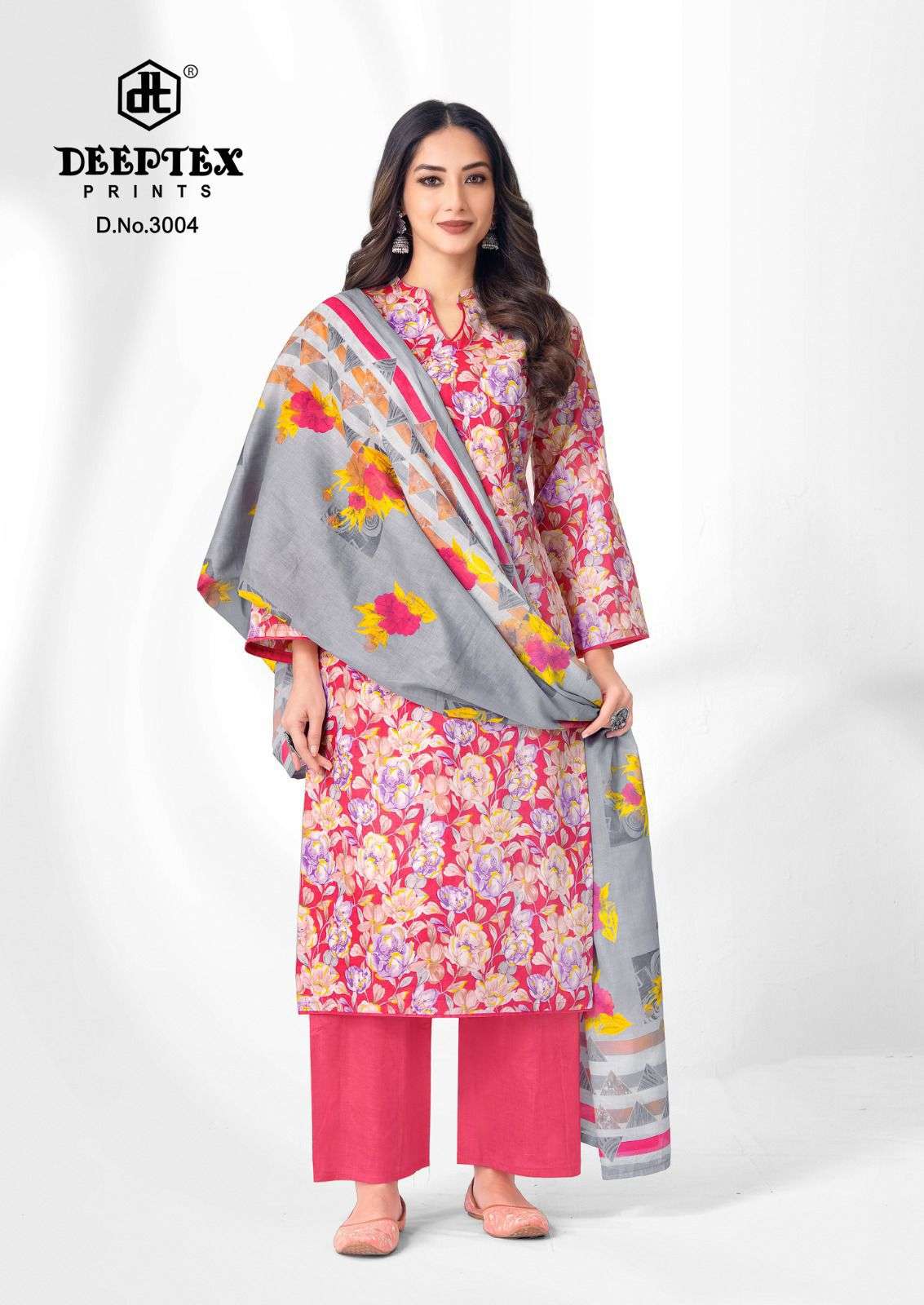 DEEPTEX PRINTS AALIA AFREEN VOL 3 LAWN COTTON DIGITAL PRINTS SUIT