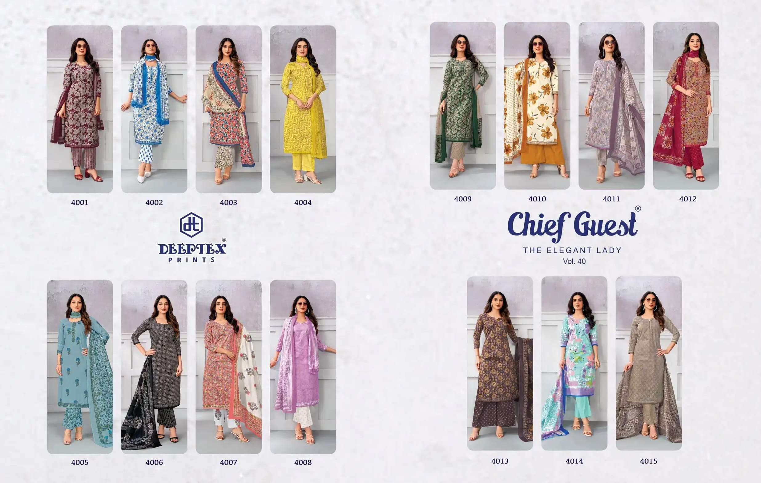 DEEPTEX PRINTS CHIEF GUEST VOL 40