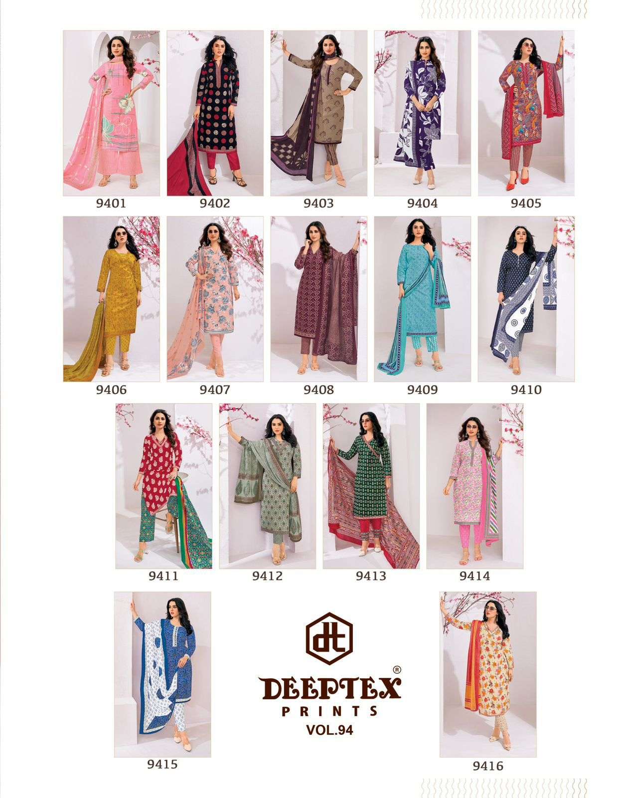 DEEPTEX PRINTS MISS INDIA VOL 94 