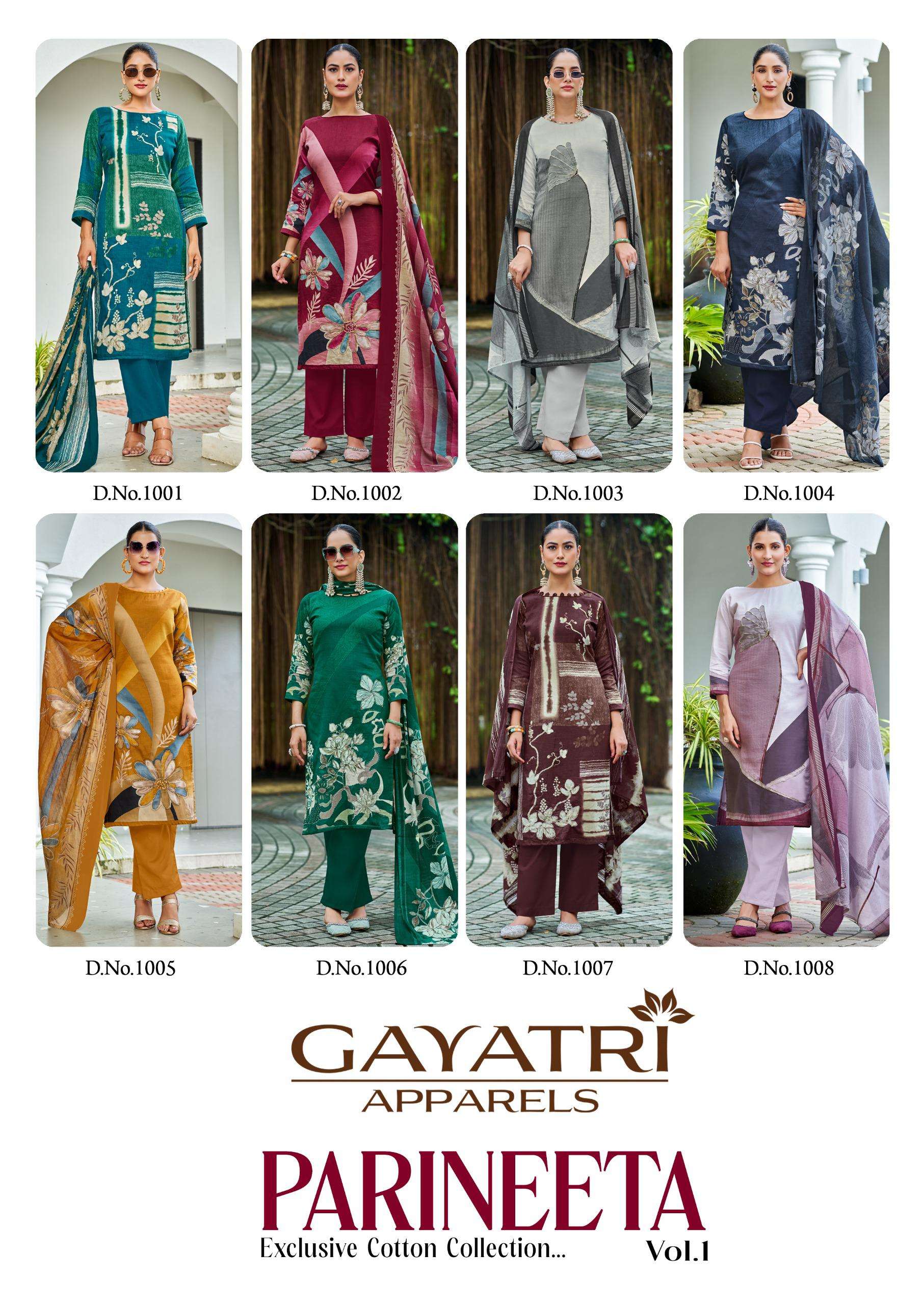 GAYATRI APPARELS PARINEETA VOL 1 