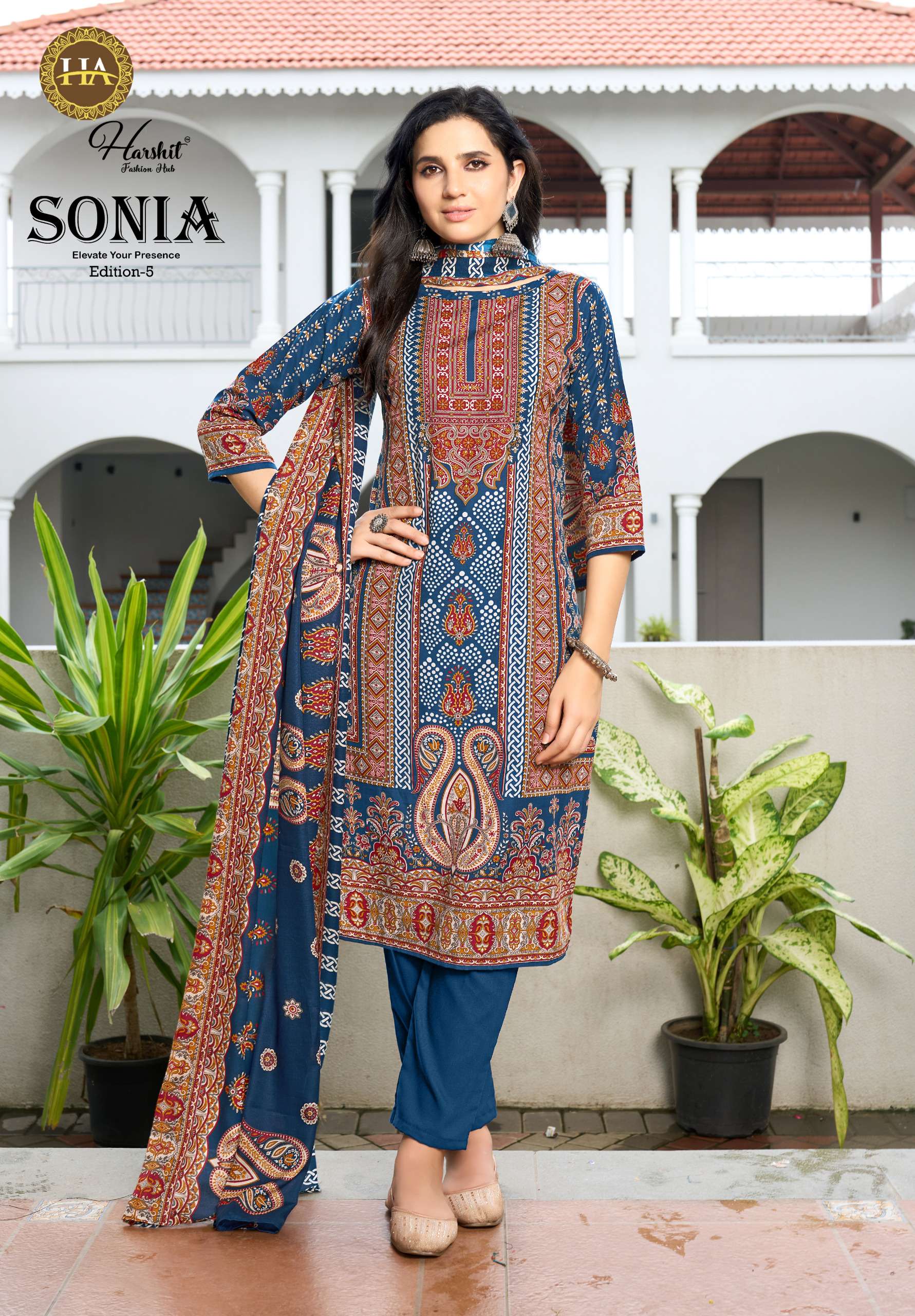 HARSHIT FASHION HUB SONIA VOL 5 