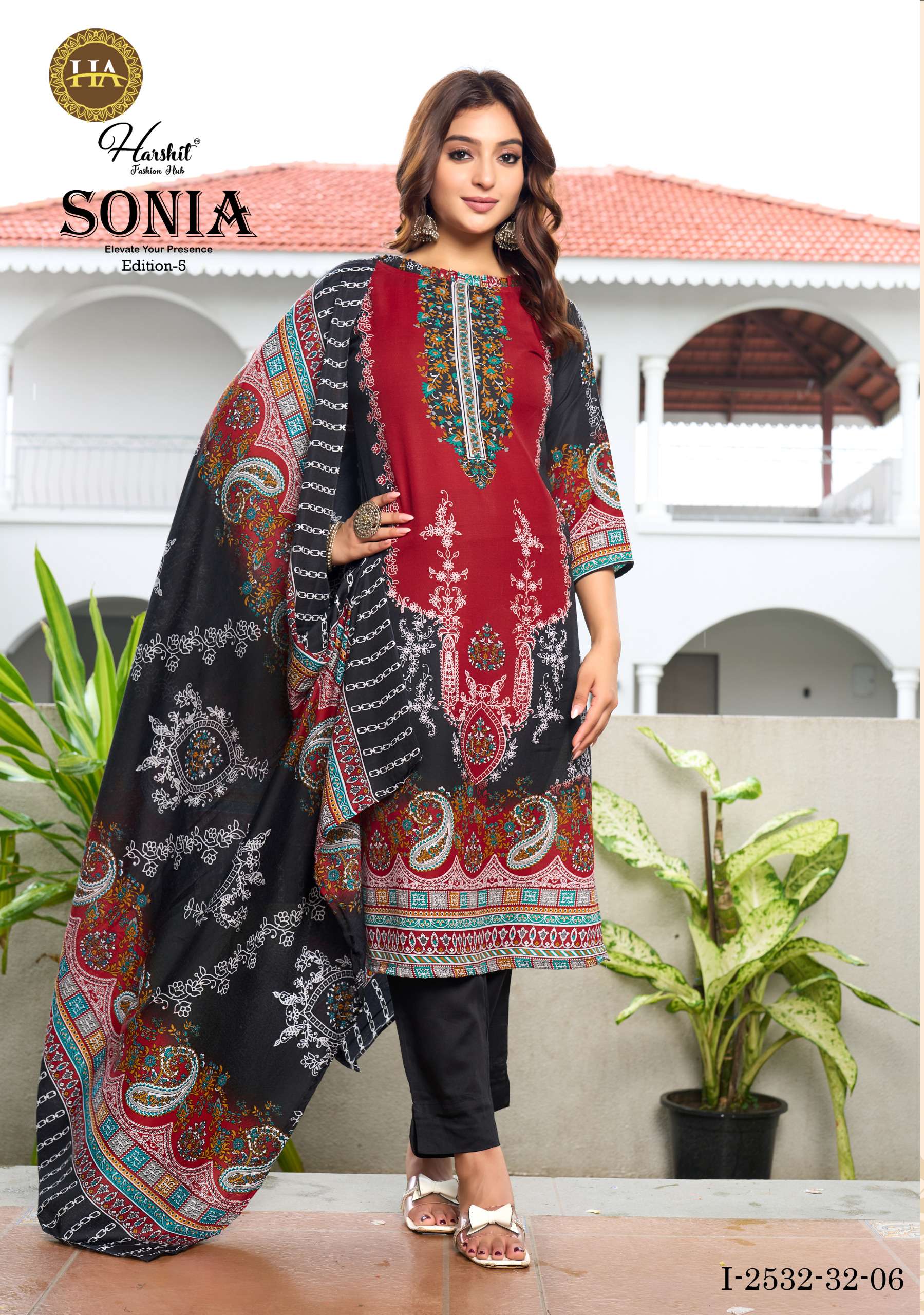 HARSHIT FASHION HUB SONIA VOL 5 