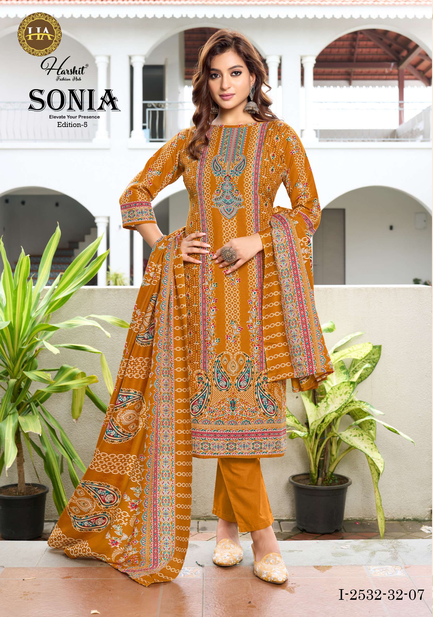 HARSHIT FASHION HUB SONIA VOL 5 