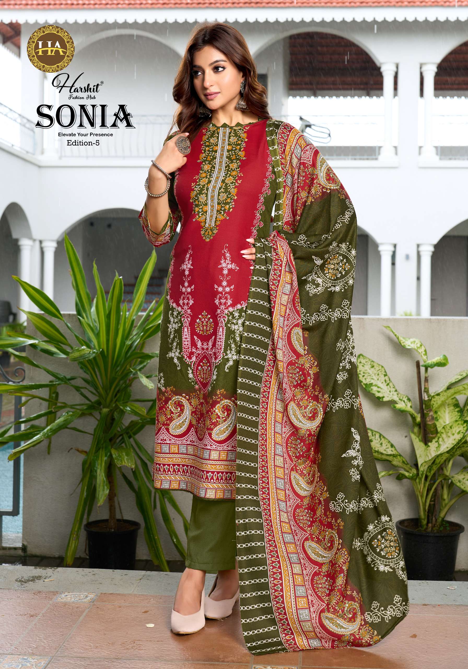 HARSHIT FASHION HUB SONIA VOL 5 