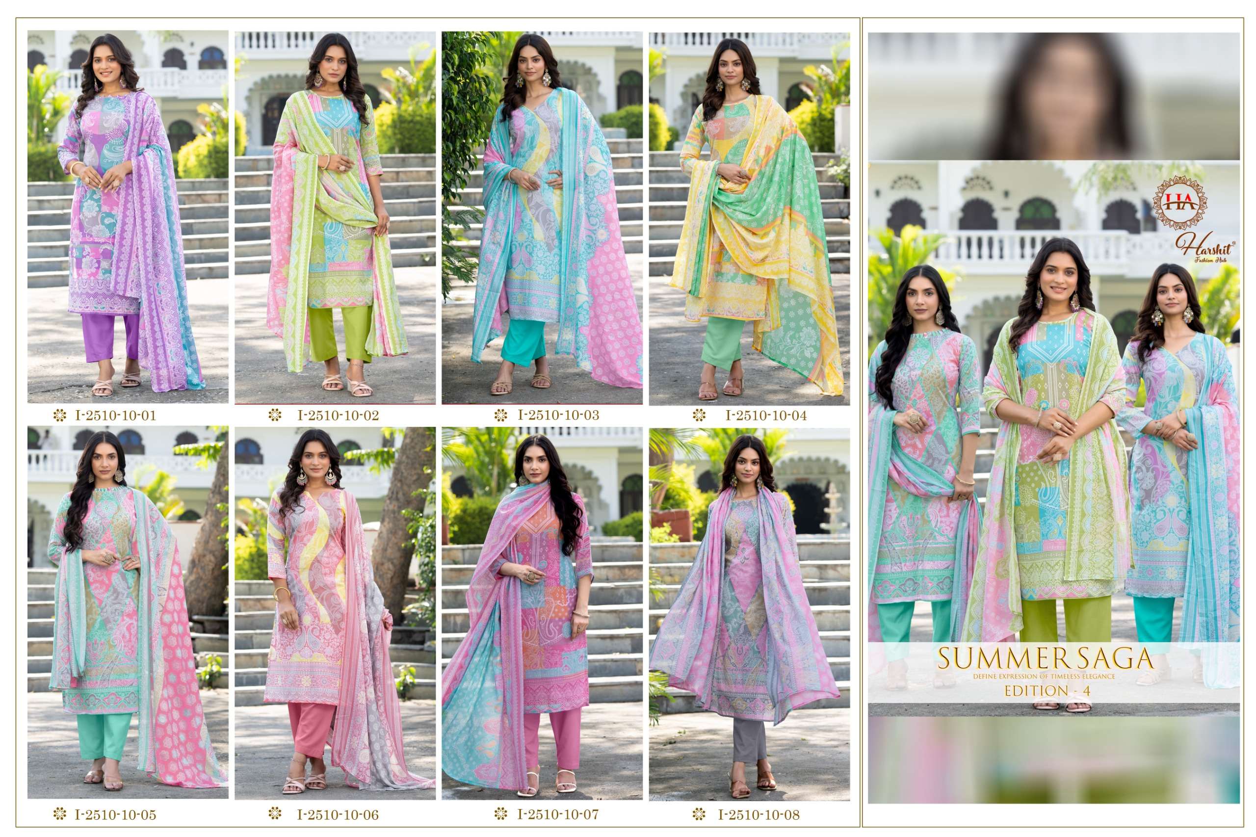 HARSHIT FASHION HUB SUMMER SONIA VOL 4