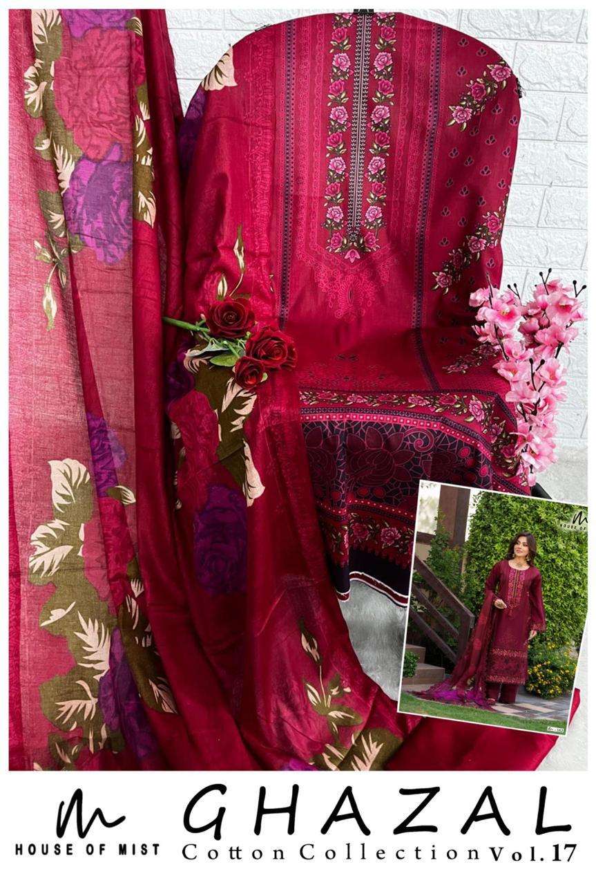 HOUSE OF MIST GHAZAL COTTON COLLECTION VOL 17
