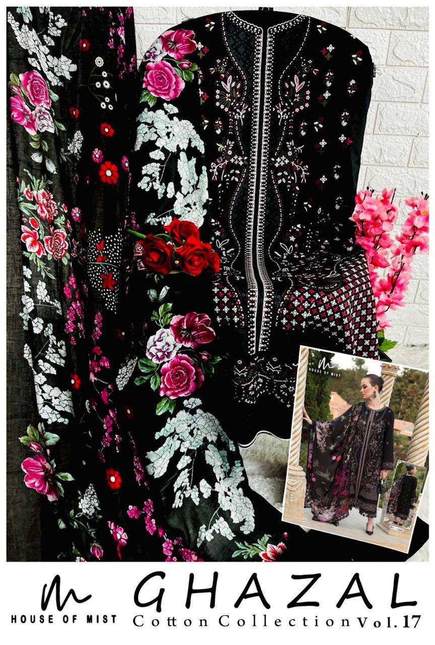 HOUSE OF MIST GHAZAL COTTON COLLECTION VOL 17