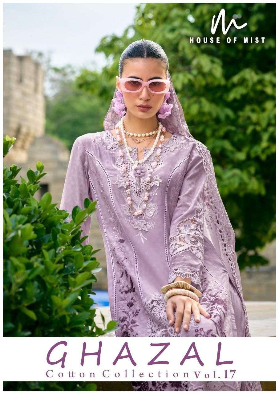HOUSE OF MIST GHAZAL VOL 17 COTTON READY MADE COLLECTION 