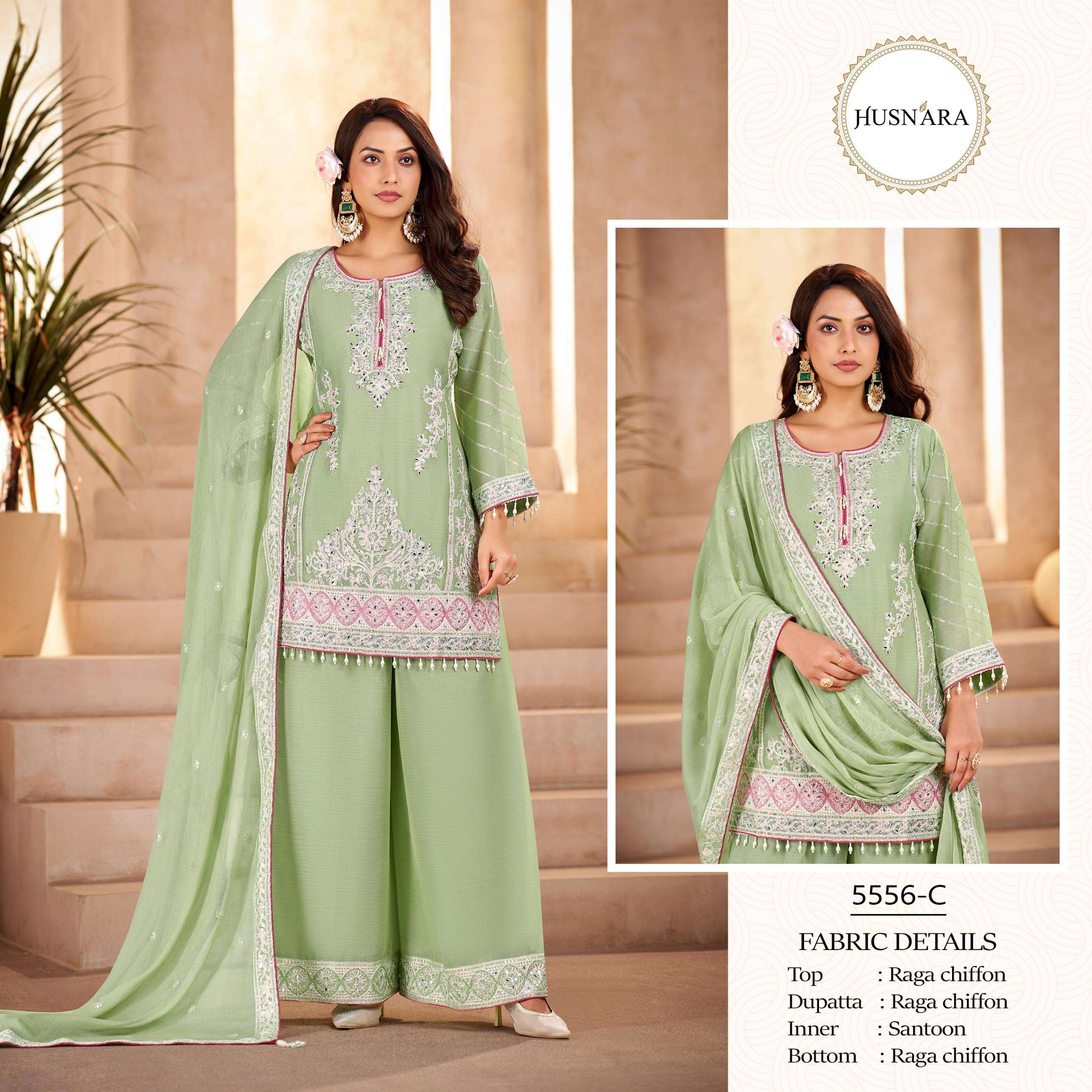 HUSNARA READY MADE COLLECTION D NO 5556 