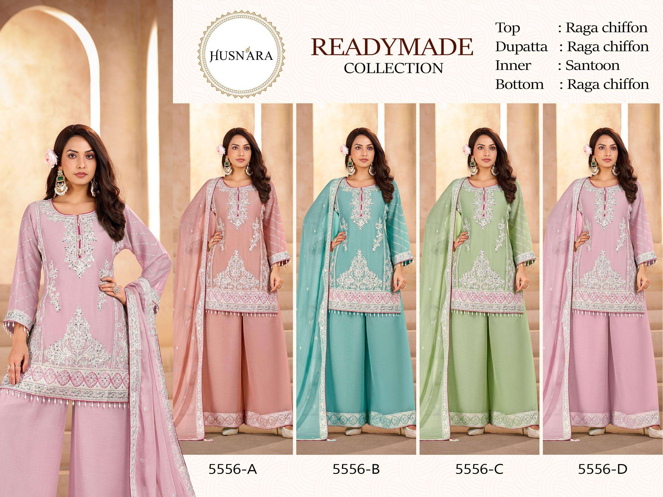 HUSNARA READY MADE COLLECTION D NO 5556 