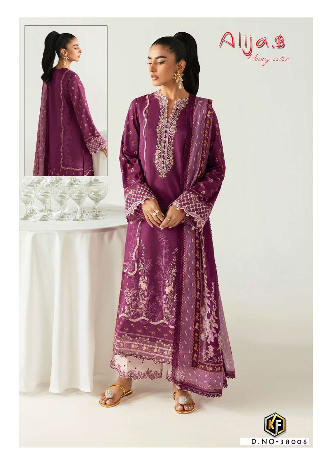  KEVAL FAB ALIJA B VOL 38 READY MADE COLLECTION 