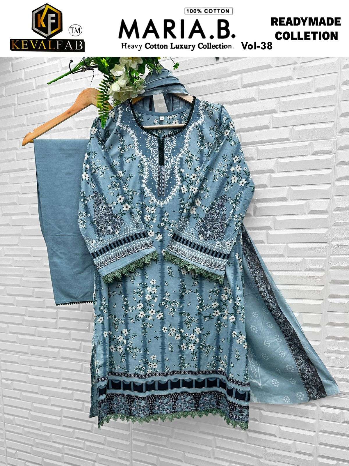 KEVAL FAB MARIA B VOL 38 READY MADE COLLECTION 