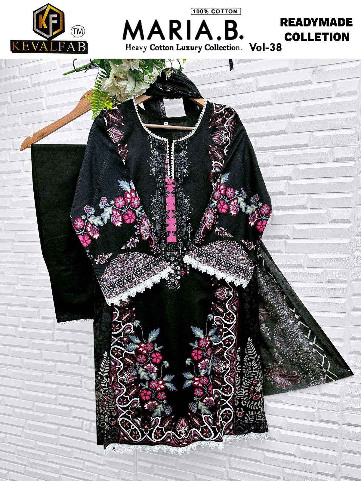 KEVAL FAB MARIA B VOL 38 READY MADE COLLECTION 