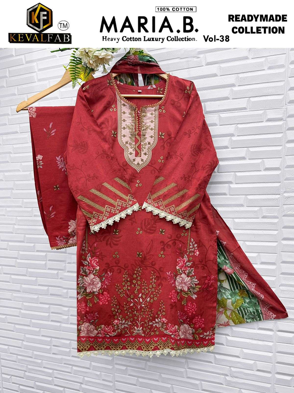 KEVAL FAB MARIA B VOL 38 READY MADE COLLECTION 