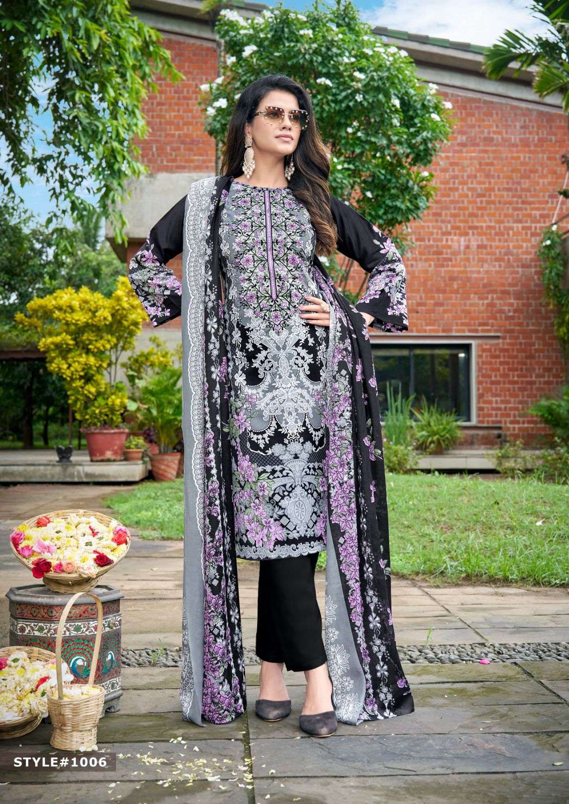 KEVAL FAB MIZAJ M PRINTS VOL 1 READY MADE COLLECTION 