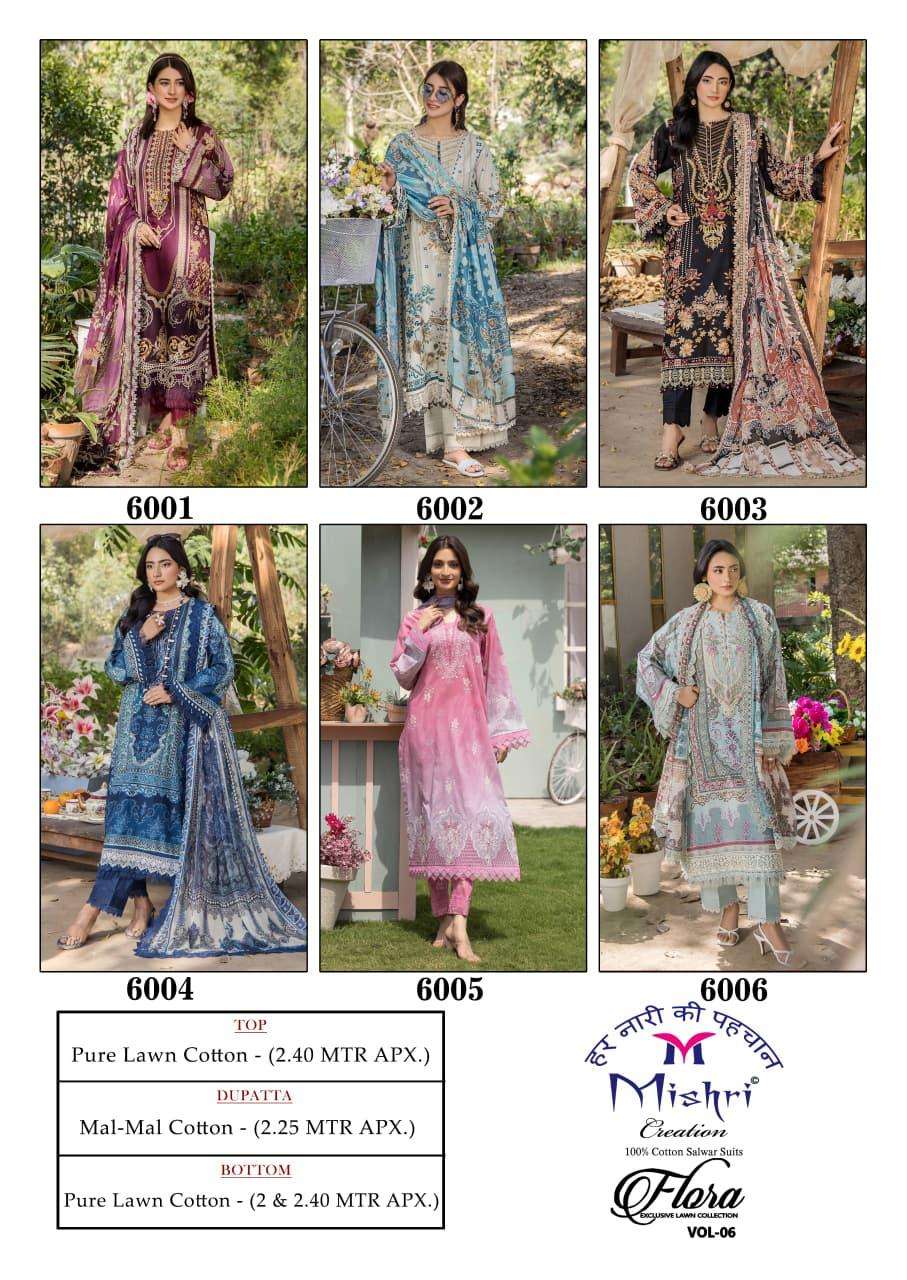 MISHRI CREATION FLORA VOL 6