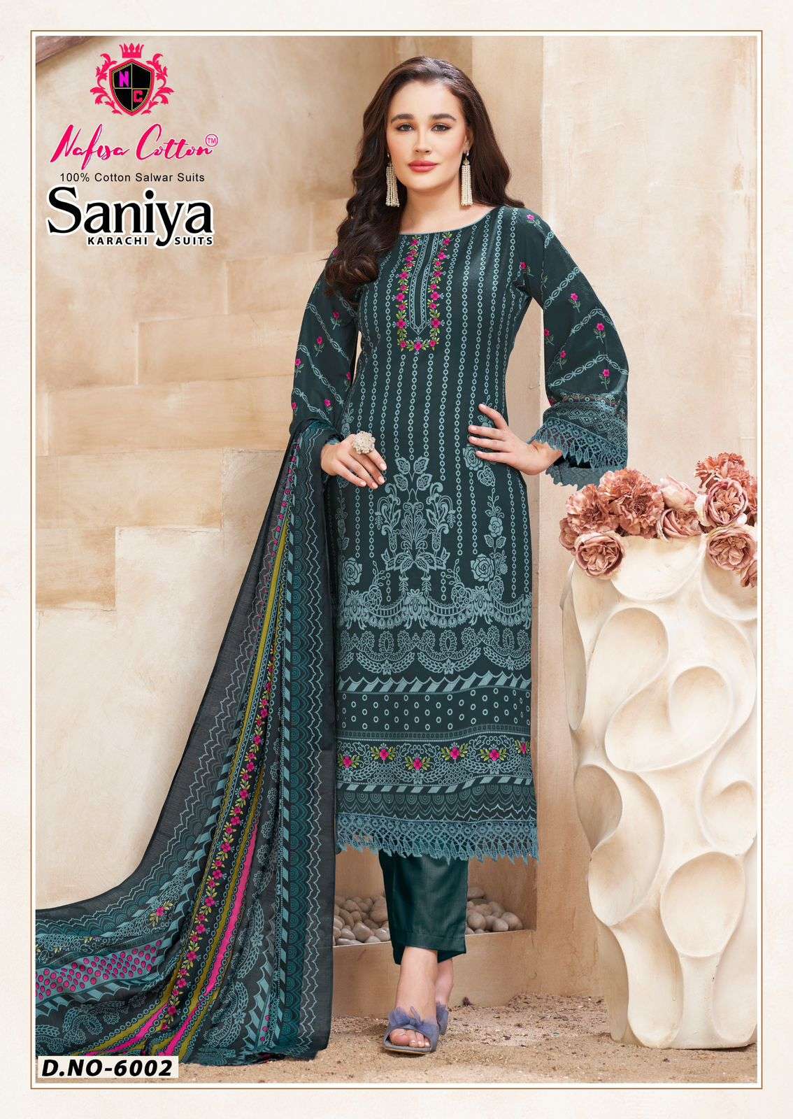 NAFISA COTTON SANIYA KARACHI SUITS VOL 6 