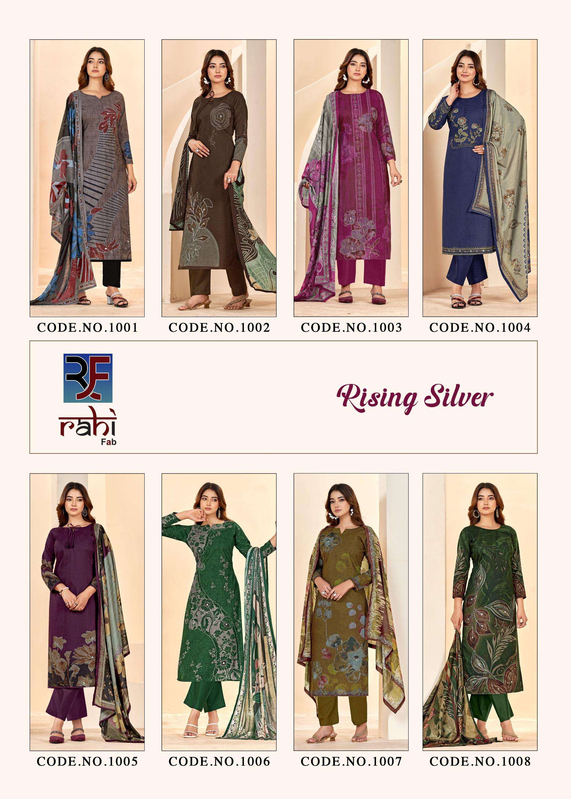 RAHI FAB RISING SILVER 
