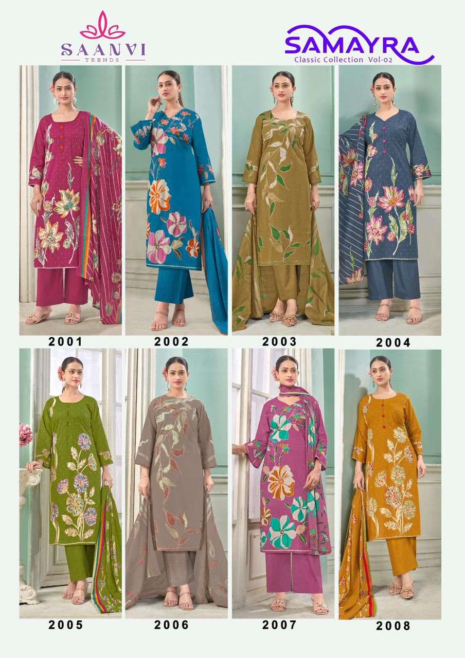 SAANVI TRENDS SAMAYRA VOL 2