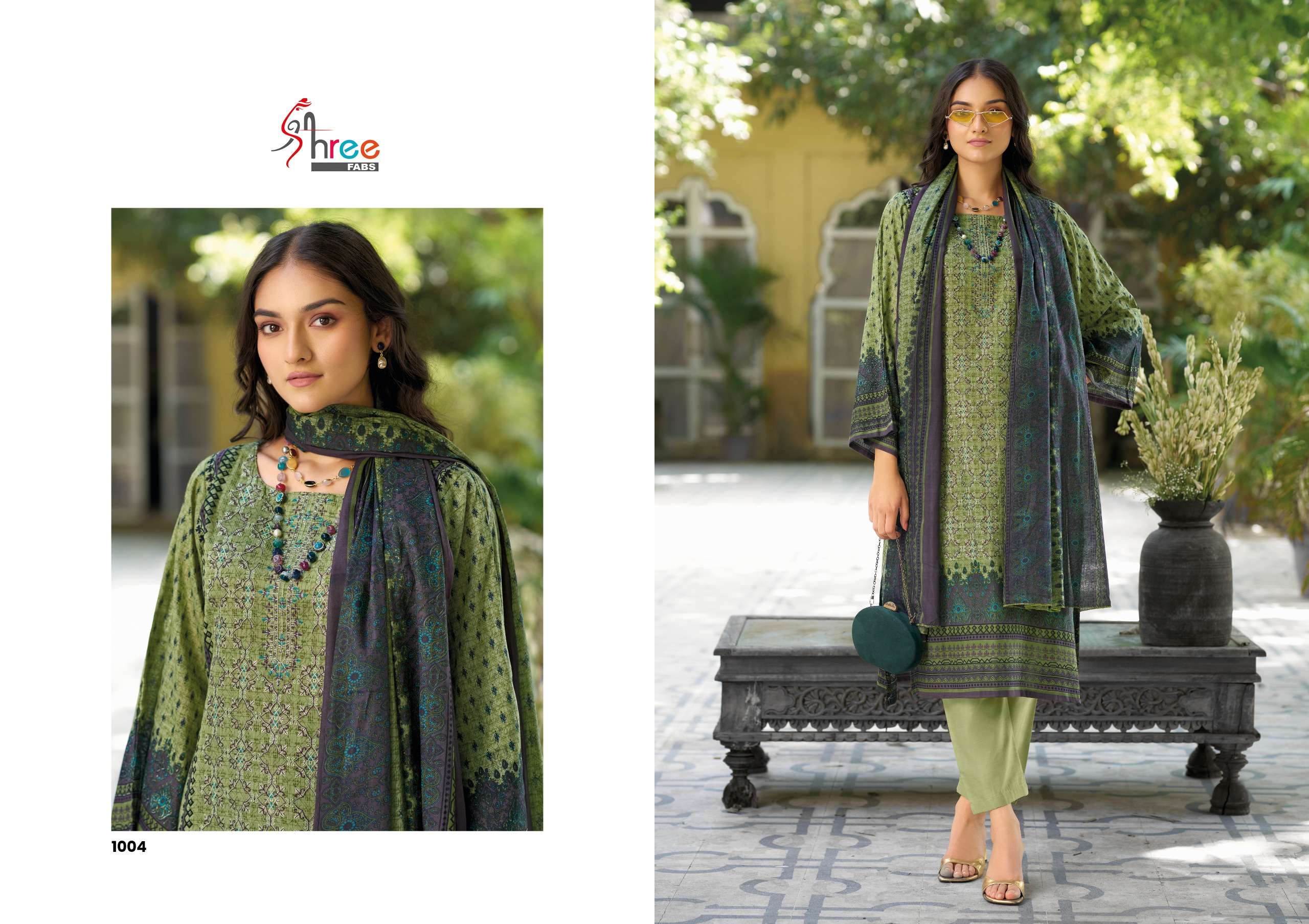 SHREE FABS RIWAYAT LAWN EMBROIDERED COLLECTION 