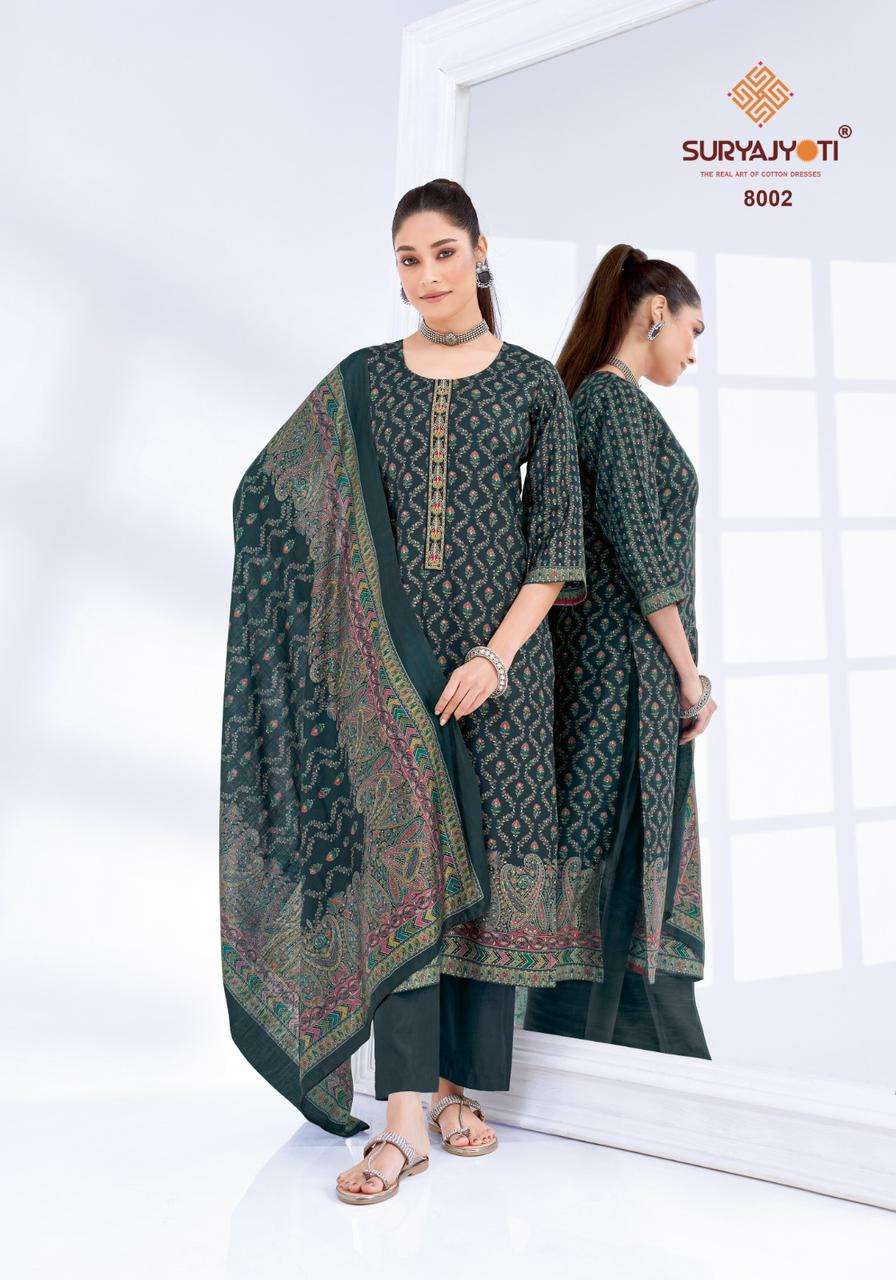 SURYAJYOTI PUSHPA VOL 8 STITCH COLLECTION 