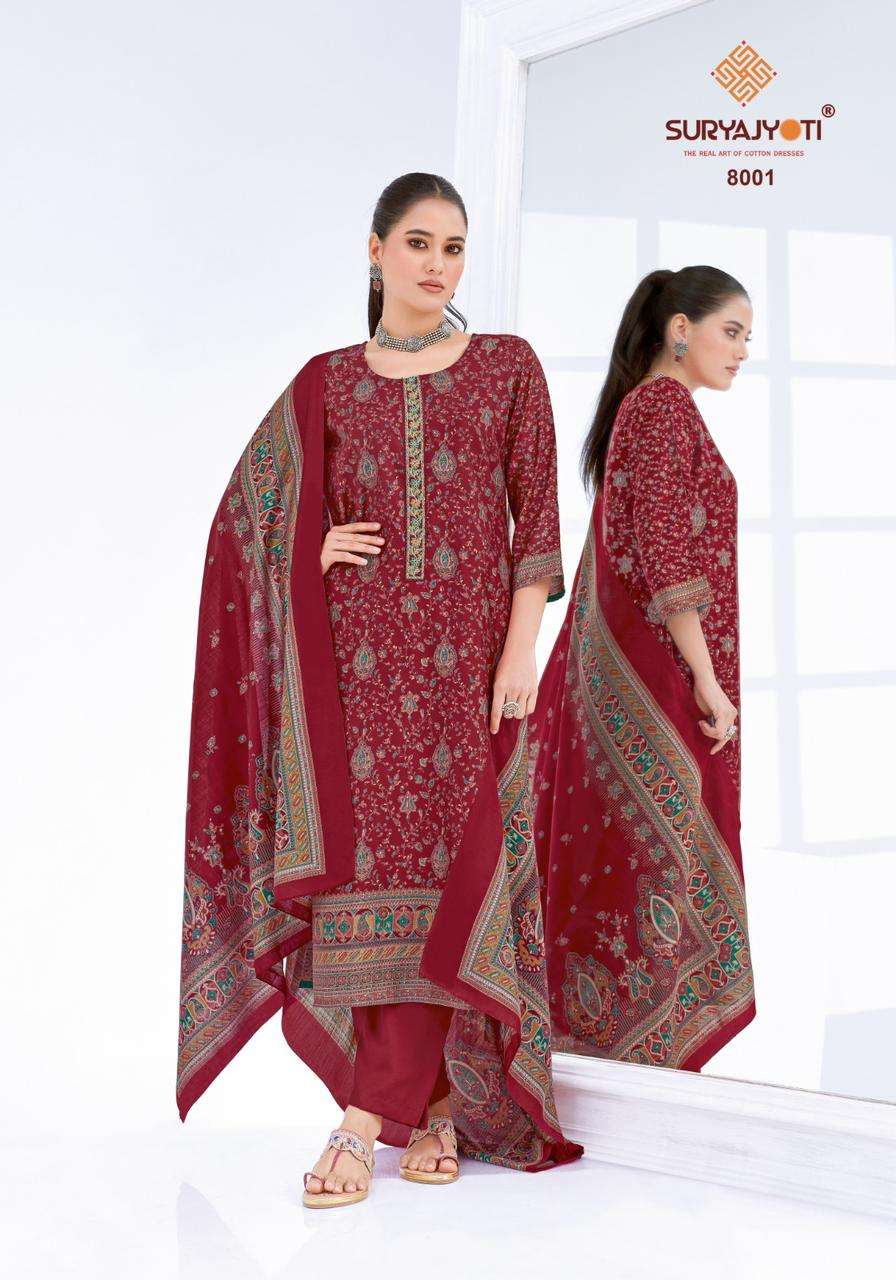 SURYAJYOTI PUSHPA VOL 8 STITCH COLLECTION 