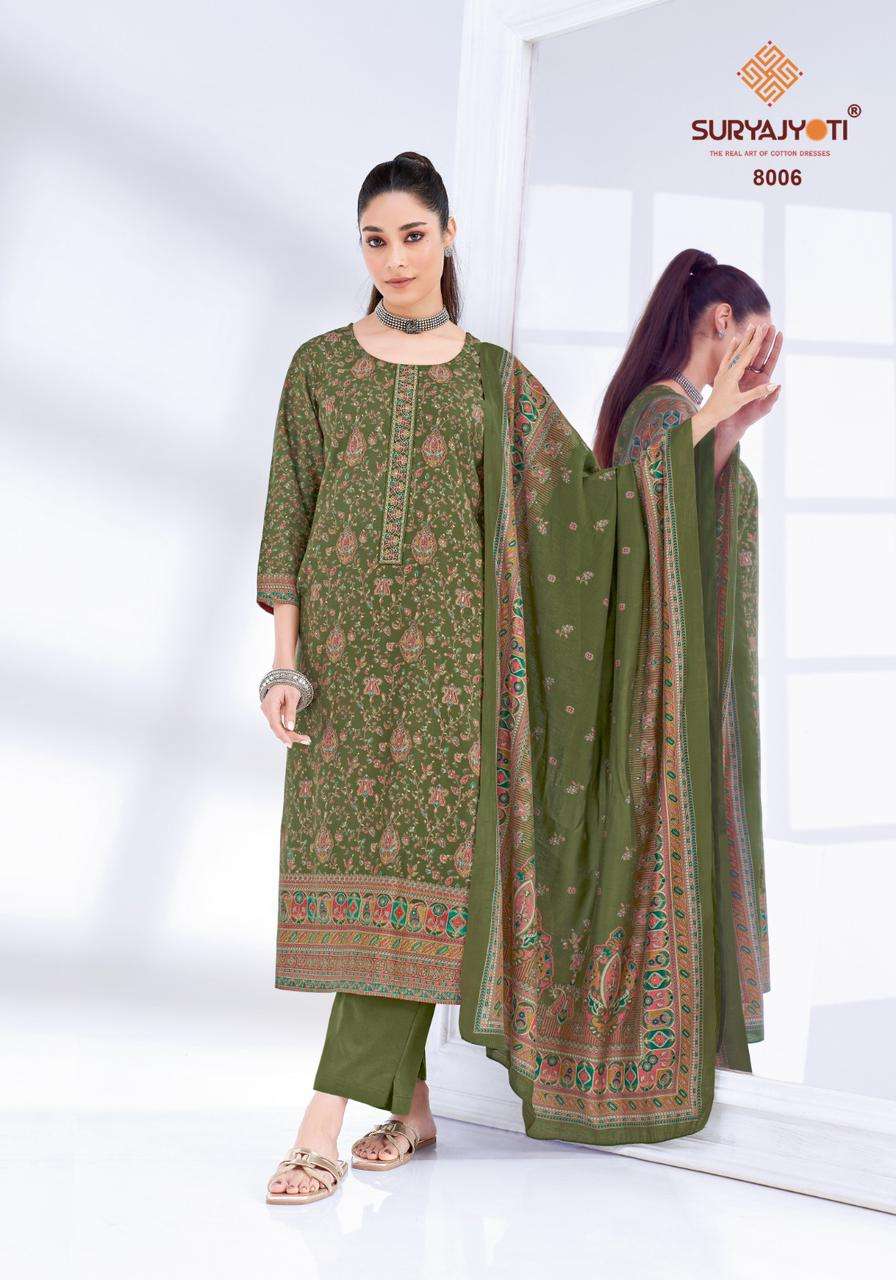 SURYAJYOTI PUSHPA VOL 8 STITCH COLLECTION 