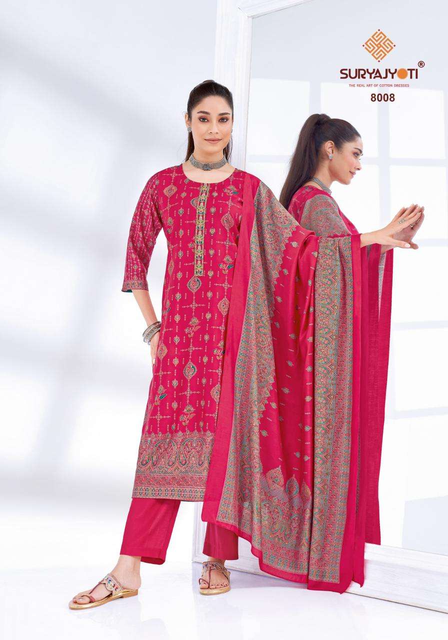 SURYAJYOTI PUSHPA VOL 8 STITCH COLLECTION 